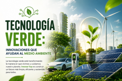 Tecnología Verde: Innovaciones que Ayudan al Medio Ambiente